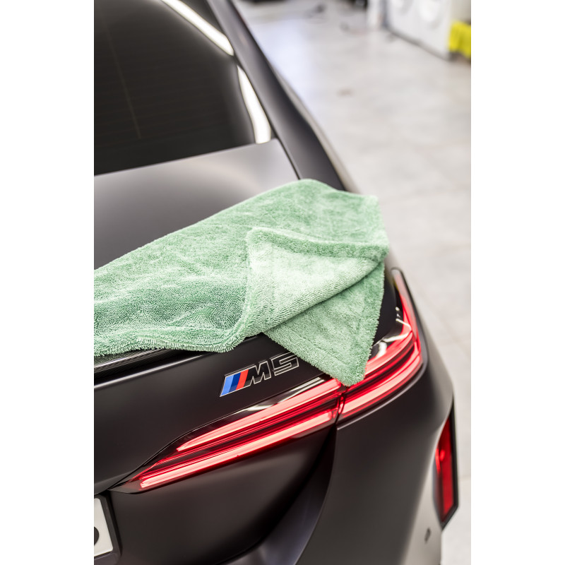 Рушник для сушіння автомобіля з мікрофібри 50Х80см 1200GSM Mint