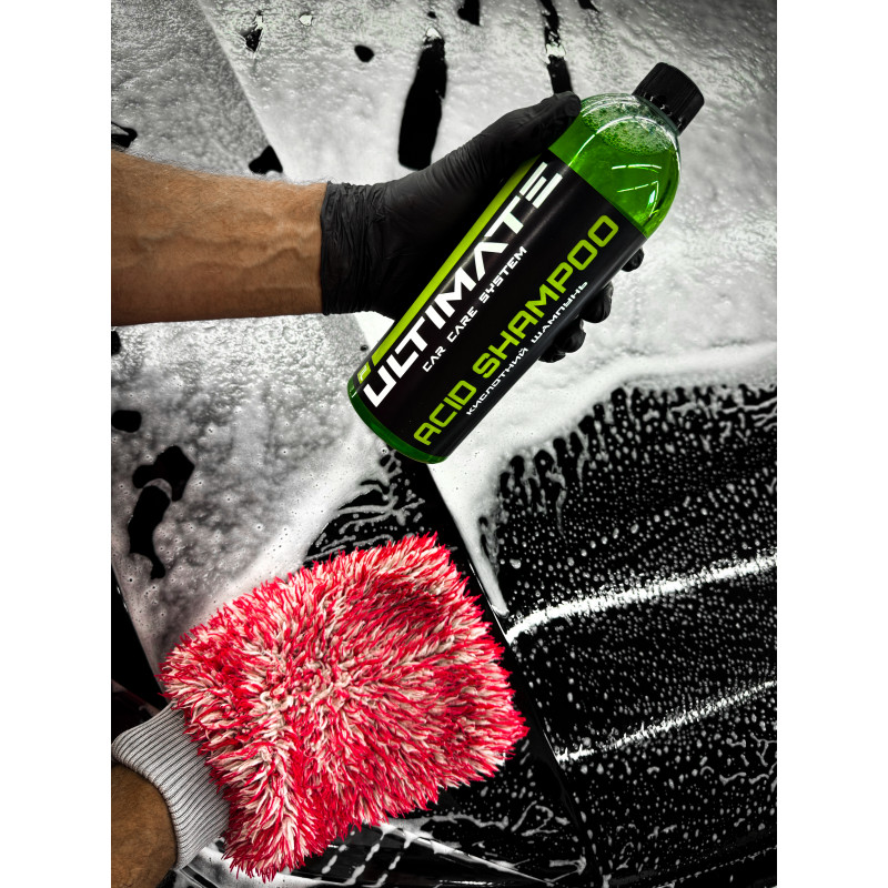 Кислотний автошампунь-концентрат 1:90 для ручної мийки Ultimate Acid Shampoo - 1л.