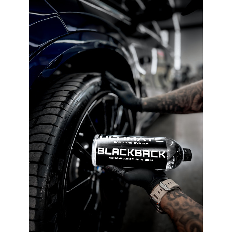 Гель для Чорніння Шин з Сатиновим Ефектом Ultimate BlackBack 1л.