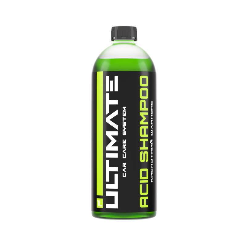 Кислотний автошампунь-концентрат 1:100 для ручної мийки Ultimate Acid Shampoo 1 л