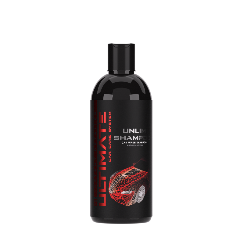 Нейтральний автошампунь-концентрат 1:100 для ручної мийки Ultimate Unlim Shampoo 500 мл