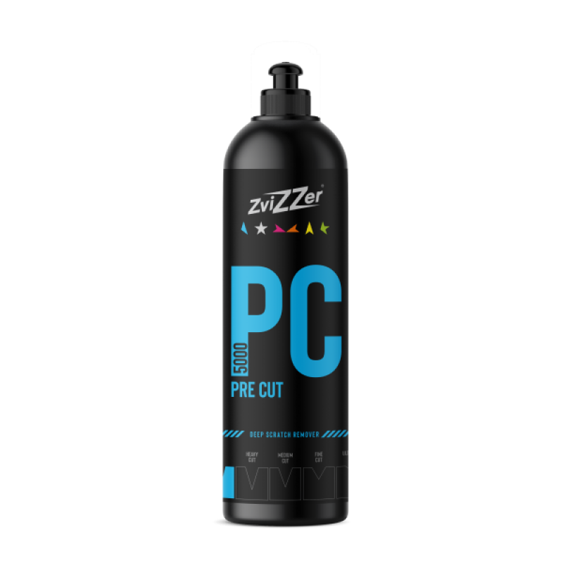 ZviZZer PC 5000 Pre Cut - високоабразивна полірувальна паста - 750 мл.