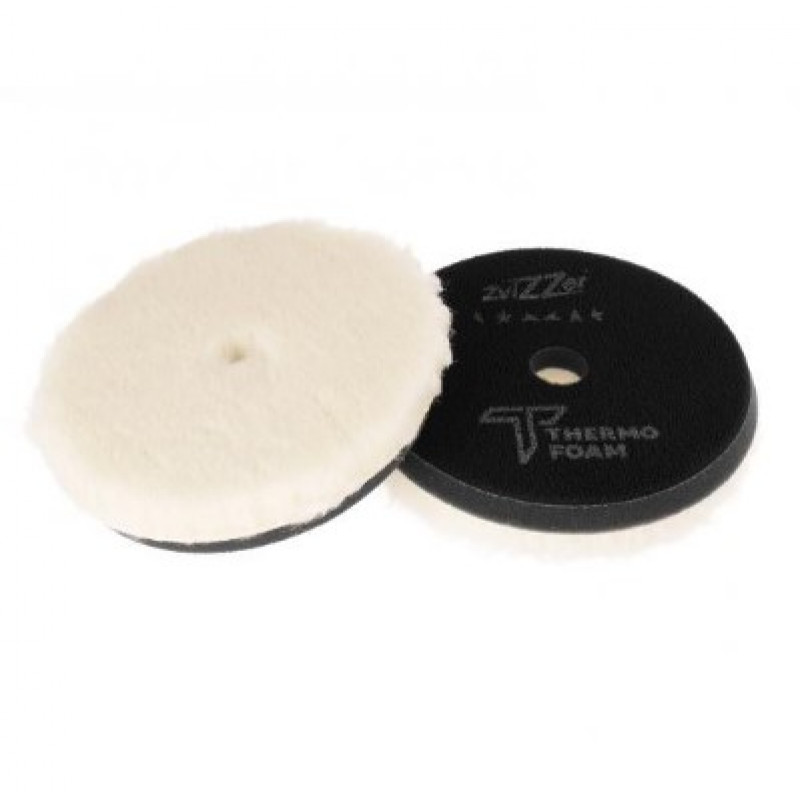 Полірувальний круг Thermo Wool Pad, anthrazit Хутряний пад на чорному, м'якому термо поролоні (РОТОР) - 90/30/80