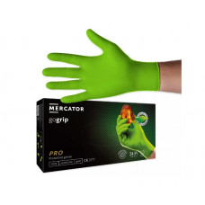 Рукавиці MERCATOR GoGrip Green нітрилові 50шт - XL