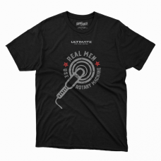 Футболка Real men use Rotary mashine - XL