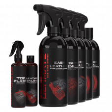 Набір для хімчистки шкіряного салону та догляду за авто Skin Care
