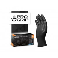 Посилені Нітрилові Рукавиці з Діамантовою Текстурою PROGRIP DIAMOND BLACK Розмір XL (50 шт)