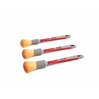 Набір пензликів для дітейлінгу. Ультрам'який штучний ворс Ultra Soft Synthetic Bristle Brush Set 3 шт