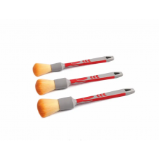 Набір пензликів для дітейлінгу. Ультрам'який штучний ворс Ultra Soft Synthetic Bristle Brush Set 3 шт