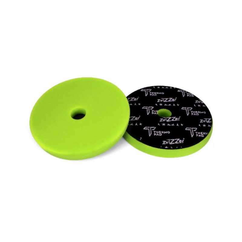 Detailing Pad ZviZZer THERMO Trapez, Green, зелений пад, ультрам'який - 160/20/150