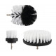 Набір М'яких Нейлонових Щіток на Дриль (4 шт) для Делікатного Чищення Салону